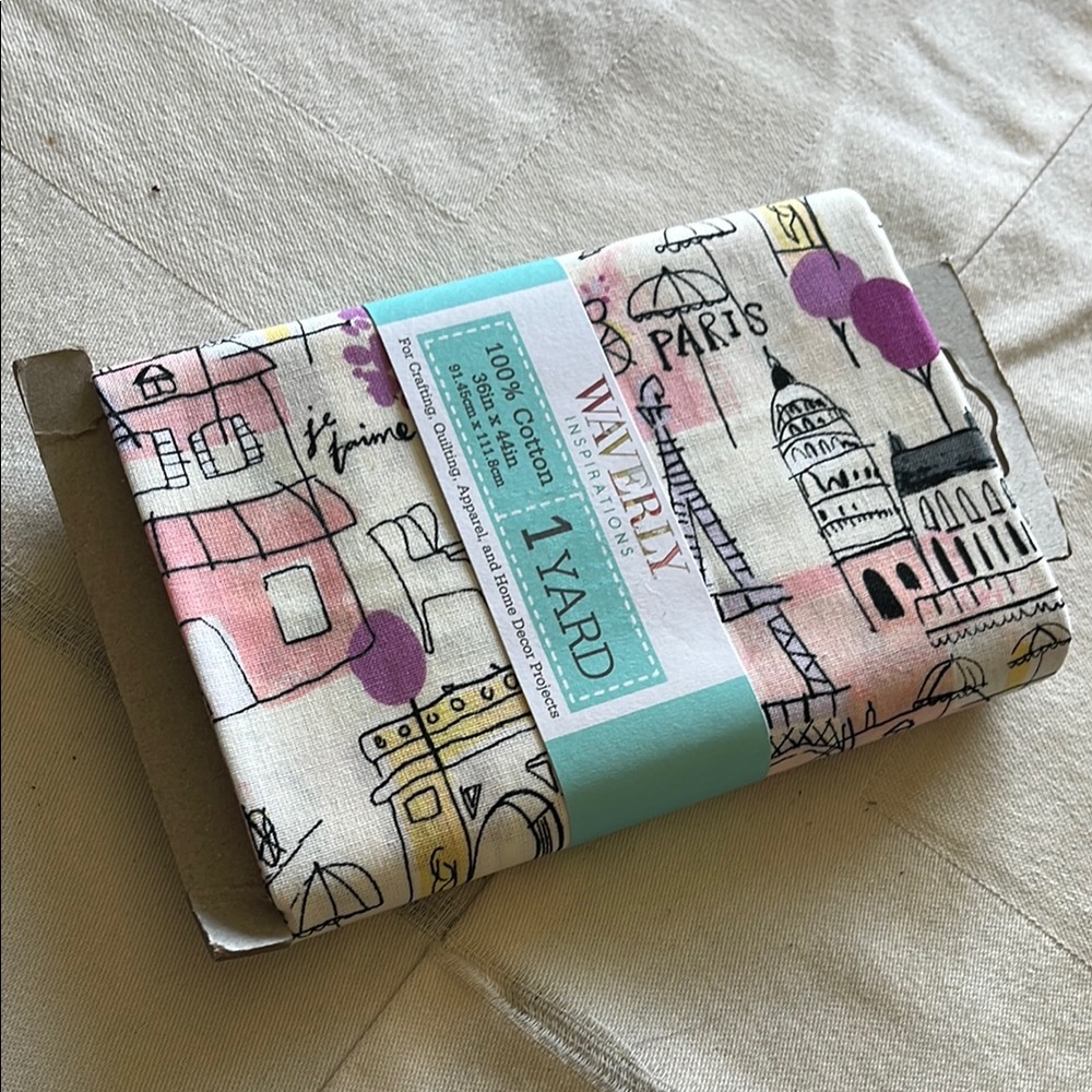 Waverley Inspiration Pink and Purple Fabric